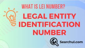 LEI Number Legal Entity Identifier